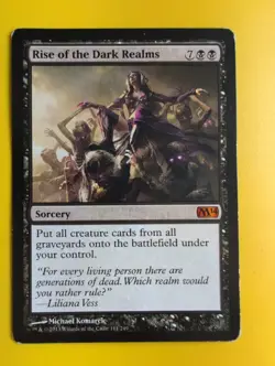Rise of the Dark Realms. Mythic Heavy play MTG Card. Core Set 2014. M14 - Image 1