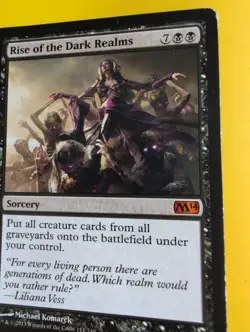 Rise of the Dark Realms. Mythic Heavy play MTG Card. Core Set 2014. M14 - Image 3