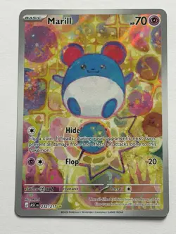 Marill 232/217 Ascended Heroes Illustration Rare Pokemon Trading Card - Image 1