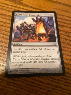 Wizards of the Coast Krark-Clan Ironworks Uncommon Artifact EN 134/165 - Image 1