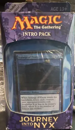 Magic: The Gathering Journey into Nyx Intro Pack Deck 60c - Box Damage - Image 1