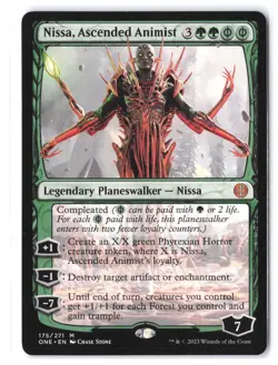 Nissa, Ascended Animist #175 Phyrexia: All Will Be One NM - Image 1