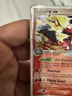 Pokemon TCG Arcanine ex 83/92 EX Legend Maker Holo Ultra Rare Card 120 DMG - Image 2