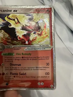 Pokemon TCG Arcanine ex 83/92 EX Legend Maker Holo Ultra Rare Card 120 DMG - Image 3