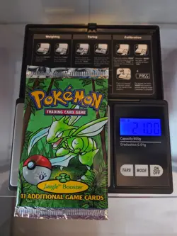 Pokemon 1999 Jungle 1st Edition Booster Pack Scythers Vintage WOTC Sealed 21g - Image 1