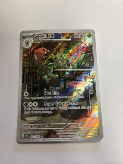 Scovillain 202/198 - Scarlet & Violet Illustration Rare Holo Pokemon TCG NM - Image 1
