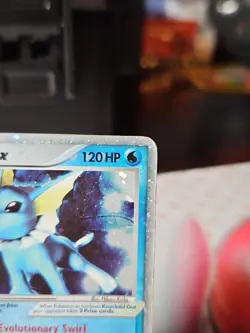 Vaporeon ex 110/113 Delta Species Holo Rare Pokemon TCG Heavily Damaged - Image 3