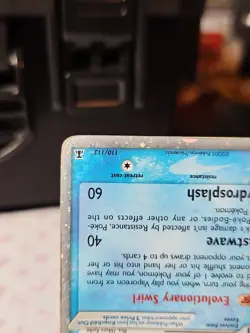 Vaporeon ex 110/113 Delta Species Holo Rare Pokemon TCG Heavily Damaged - Image 4