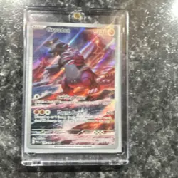 Pokemon Groudon SV04: Paradox Rift Holo Illustration Rare 199/182 English Card - Image 1