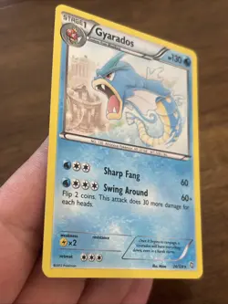 Pokemon TCG Gyarados Dragons Exalted 24/124 Cosmos Holo Rare 2012 Mid Era - Image 3