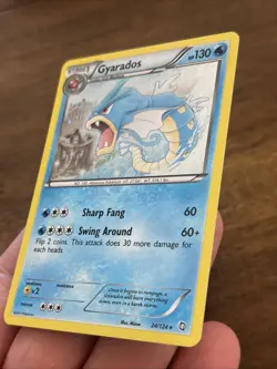 Pokemon TCG Gyarados Dragons Exalted 24/124 Cosmos Holo Rare 2012 Mid Era - Image 4