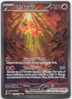 Chi-Yu ex 259/193 Special Illustration Rare Paldea Evolved Pokemon Near Mint - Image 1