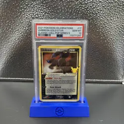 2021 Pokemon Celebrations Classic Collection Umbreon-Gold Star #17 PSA 10 - Image 1