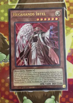 Yugioh! Hecahands Ibtel PHRE-EN001 Ultra Rare NM - Image 1