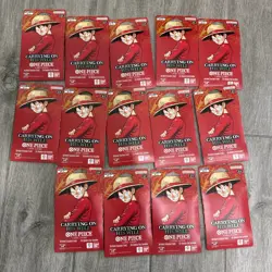 🔥One-Piece OP13 Sleeved Booster Packs X14🔥SEALED !!🔥 - Image 1