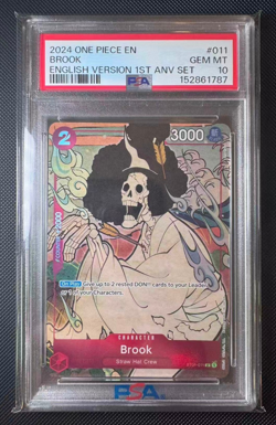 Brook (English Version 1st Anniversary Set) ST01-011 One Piece Promotion... - Image 1