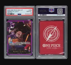 PSA 10 Luffy OP05-060 EB02 Parallel Anime 25th Collection ONE PIECE Japanese - Image 3