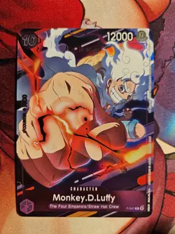 Monkey.D.Luffy (CS 2024 Participation) PR One Piece Promotion Cards P-041 NM - Image 1