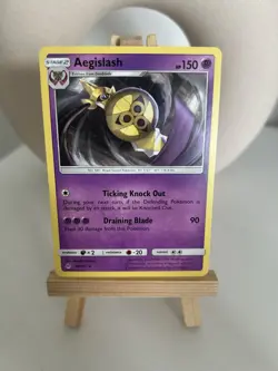 Pokemon Card 49/131 Aegislash Forbidden Light - Image 1