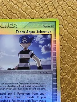 POKEMON: TEAM AQUA SCHEMER 69/95 - REVERSE HOLO CARD - MAGMA VS AQUA - NM - Image 3