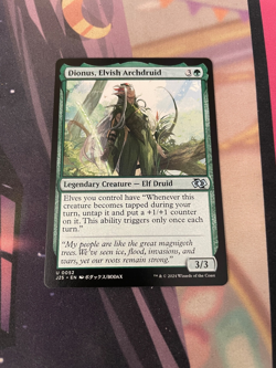 MTG - DIONUS ELVISH ARCHDRUID - UNCOMMON - J25 - NM - ANIME - Image 1
