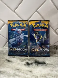 Pokemon Sun & Moon Booster Pack - 10 Cards X 2 (lot Of 2) 820650801945 - Image 1