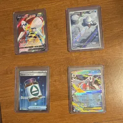 17 Pokemon Holo Card Lot with dice set - Image 3