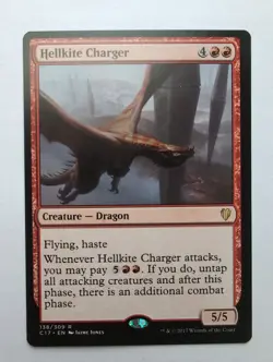 MTG Hellkite Charger (C17) Commander 2017 Regular Rare 138/309 - Image 1
