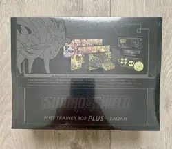 Pokemon TCG Sword & Shield Zacian ETB Elite Trainer Box Plus Factory Sealed ✅ - Image 2
