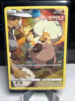 Rockruff - TG07/TG30 Ultra Rare Silver Tempest NM Pokemon TCG - Image 1