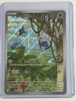 Meditite 153/142 Sv07: Stellar Crown Holo Pokemon Tcg - Image 1