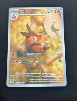 Pokemon TCG Pignite 097/086 Sv: White Flare Holo NM - Image 1