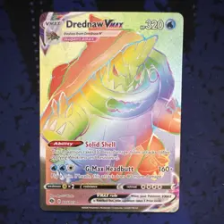 Pokemon TCG Drednaw VMAX Secret Rare 75/73 Champions Path Full Art Holo 2020 - Image 1
