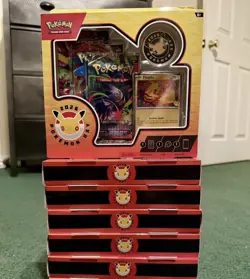 6x Pokemon Day 2026 30th Anniversary Collection Box W Pikachu Promos Lot of 6 - Image 1