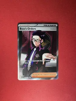 Pokemon TCG Boss’s Orders Trainer Ultra Rare UR 256/217 Ascended Heroes NM Mint - Image 1