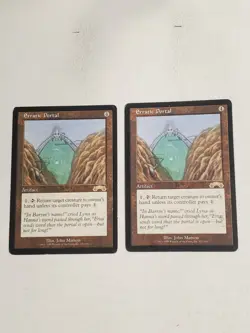 MTG 2x Exodus Erratic Portal - MP/HP - Image 1