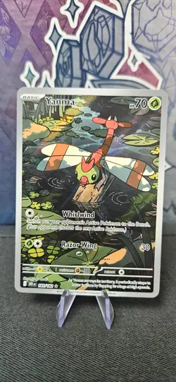 Yanma 183/182 Full Art Illustration Rare Pokemon TCG Destined Rivals - Image 1