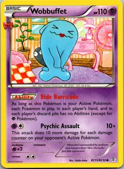 Wobbuffet RC11/RC32 Common Generations 2016 Near Mint - Image 1