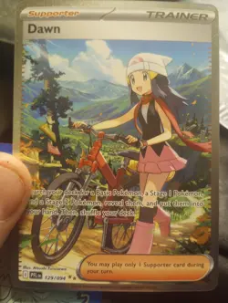 Pokemon Dawn 129/094 Full Art Trainer Supporter Holo English TCG - Image 1