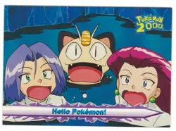 TOPPS POKEMON - # 56 MOVIE 2000 - HELLO POKEMON ! - NRMT - LOOK !!! - Image 1