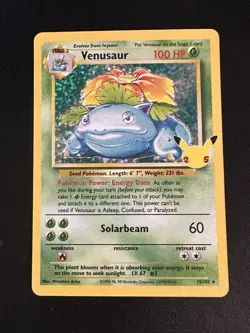 Venusaur 105/12 Pokemon Celebrations Classic Collection 25th Anniversary Holo NM - Image 1