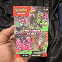Pokemon TCG Scarlet & Violet Shrouded Fable Booster Bundle Box 6 Packs 2024 - Image 1
