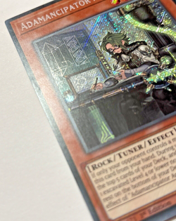 SESL-EN003 Adamancipator Analyzer Secret Rare 1st Ed Moderately Played YuGiOh - Image 4