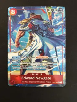 IN HAND! Edward.Newgate Alt Art OP16-003 One Piece Time of Battle ENGLISH - Image 1