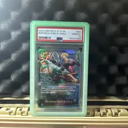 ONE PIECE ST12 - 001 EN ZORO & SANJI - Leader Alt Art - Image 1