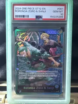 ONE PIECE ST12 - 001 EN ZORO & SANJI - Leader Alt Art - Image 3