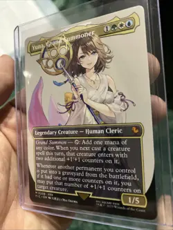 Yuna, Grand Summoner (Borderless) Commander: Final Fantasy Regular, NM - Image 4