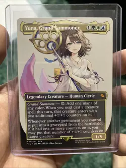 Yuna, Grand Summoner (Borderless) Commander: Final Fantasy Regular, NM - Image 5