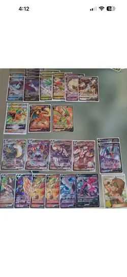 Pokemon Card Lot 15 Official TCG Cards Ultra RARE GUARANTEED | V, VSTAR, VMAX,EX - Image 1