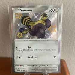 Pokemon Varoom Reverse Holo Basic 192/091 Scarlet & Violet TCG Card English - Image 1